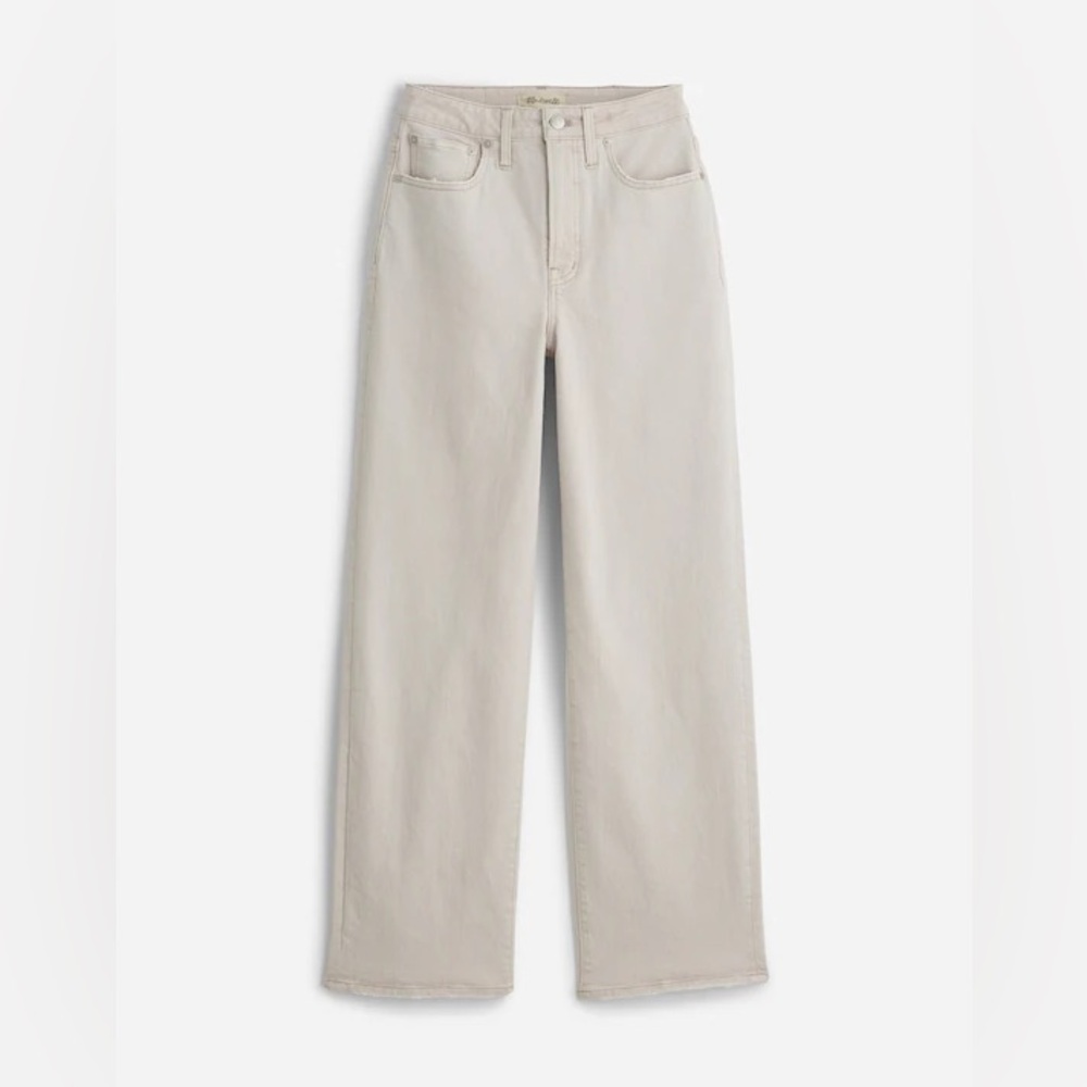 Madewell The Curvy Perfect Vintage Wide-Leg Crop Jean